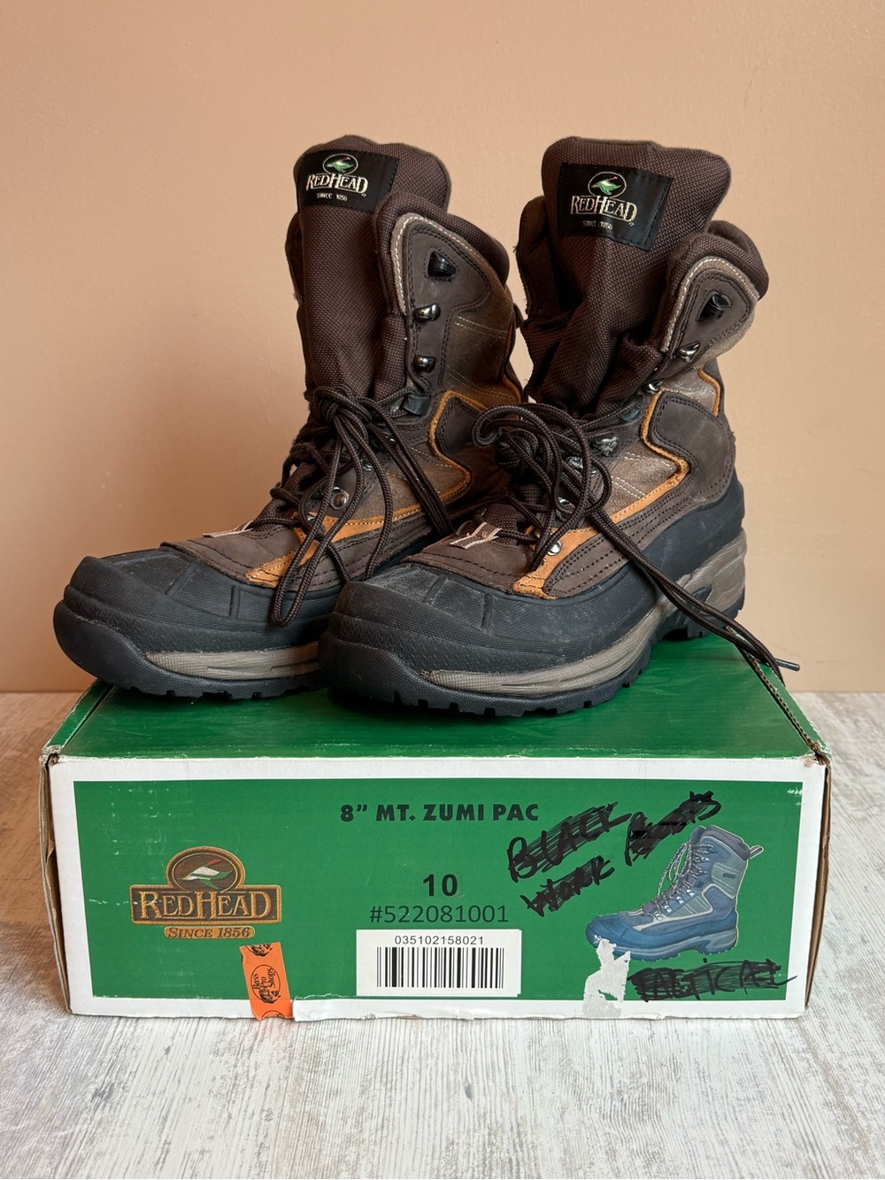 Redhead Men's Waterproof Lace-Up Hiking Boots
